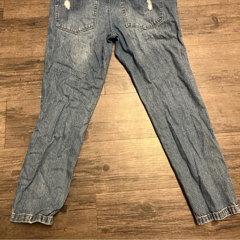 Forever 21 Light Blue Denim Overall Top - Picture 5 of 5
